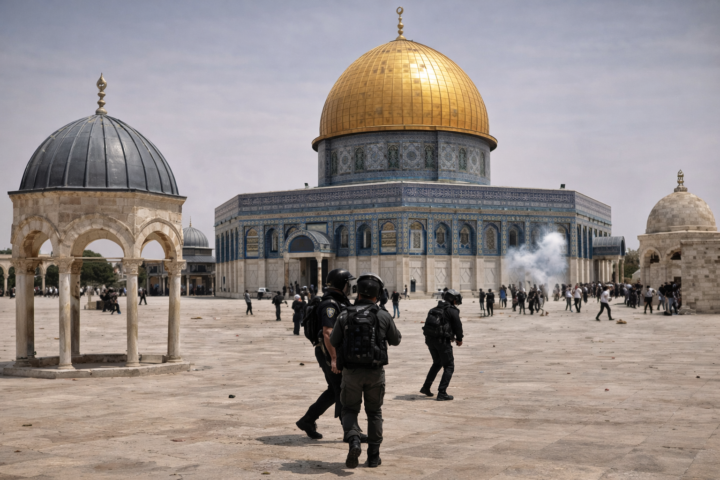Israel Melarang Sholat di Dalam Al-Aqsa