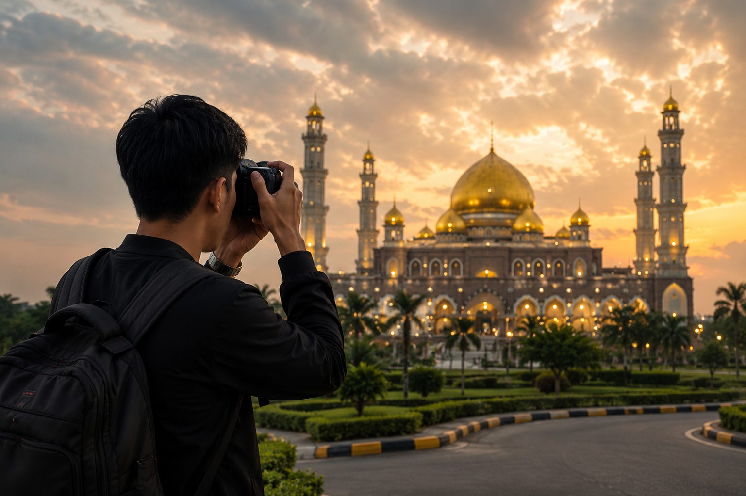 Masjid Kubah Emas Depok Tampilkan Keunikan Desain yang Menjadi Ikon Wisata Religi